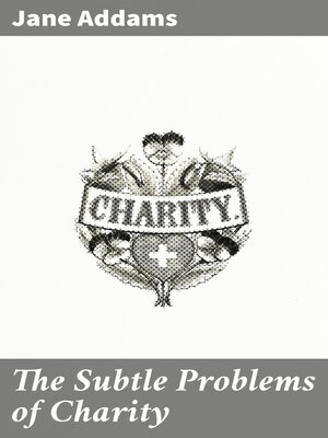 cover image of The Subtle Problems of Charity